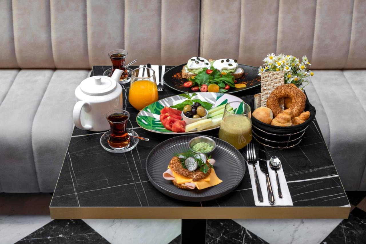 Wish More Hotel Sisli 이스탄불 외부 사진 Turkish breakfast