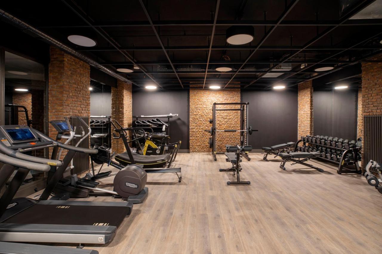 Wish More Hotel Sisli 이스탄불 외부 사진 The gym at the 2018-built student halls of residence